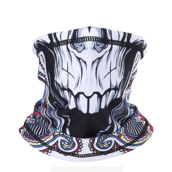 Winter Fleece Neck Gaiter Half Face Mask Ski Motorcycle Cycling Scarf Bandana US - Picture 6 of 6